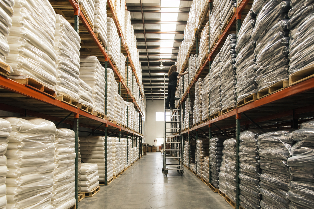 Inside the ENVY warehouse