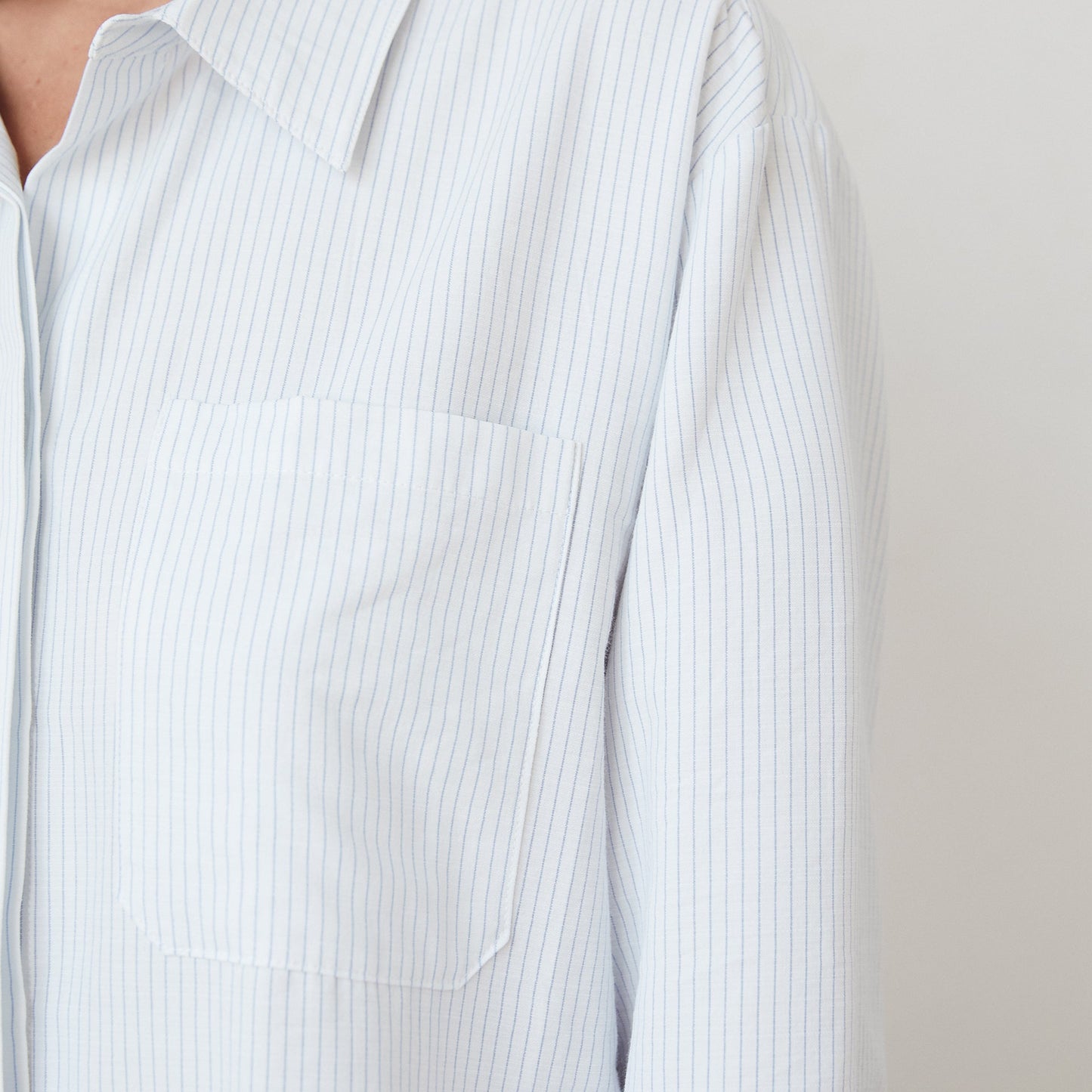 Close up view of Mathilde Shirt Dress